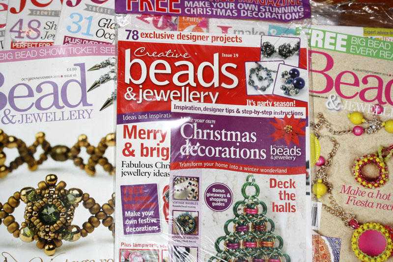 CRAFT Magazines Including Latest issues  Beads amp Jewellery   Brand New