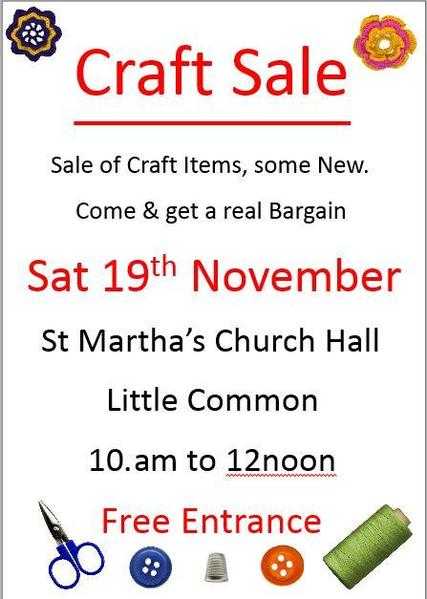 CRAFT SALE