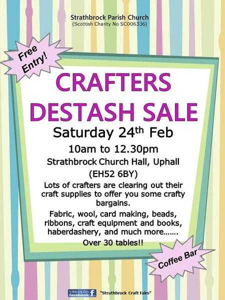 Crafters Destash Sale