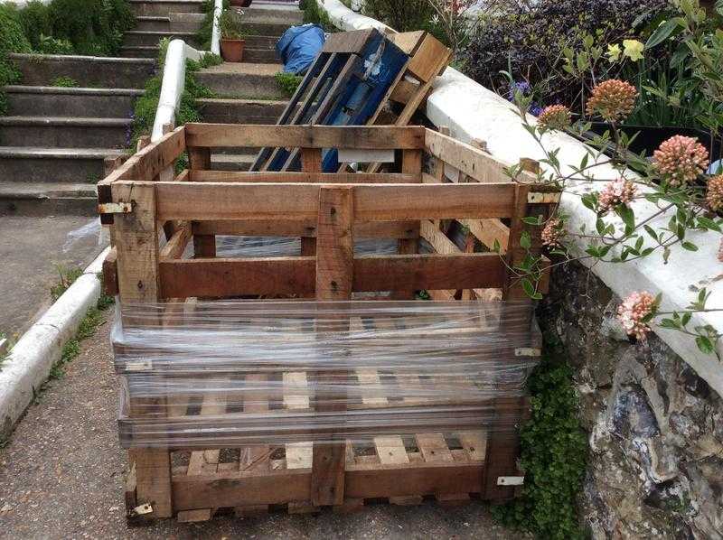 Crate ideal for use as composter