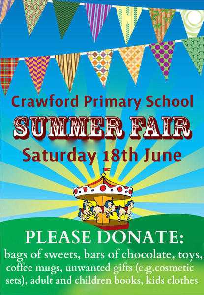 Crawford Primary school Summer fair