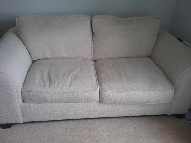 Cream DFS sofa bed