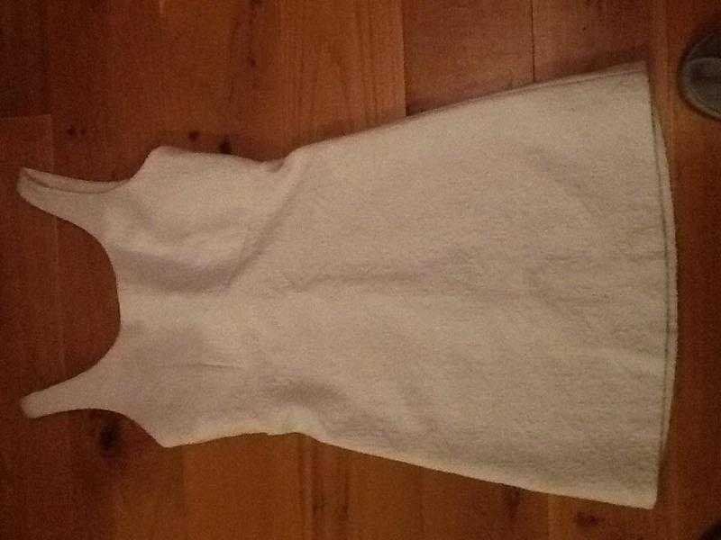 Cream dress size xs