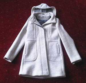 Cream Ladie039s coat size 12