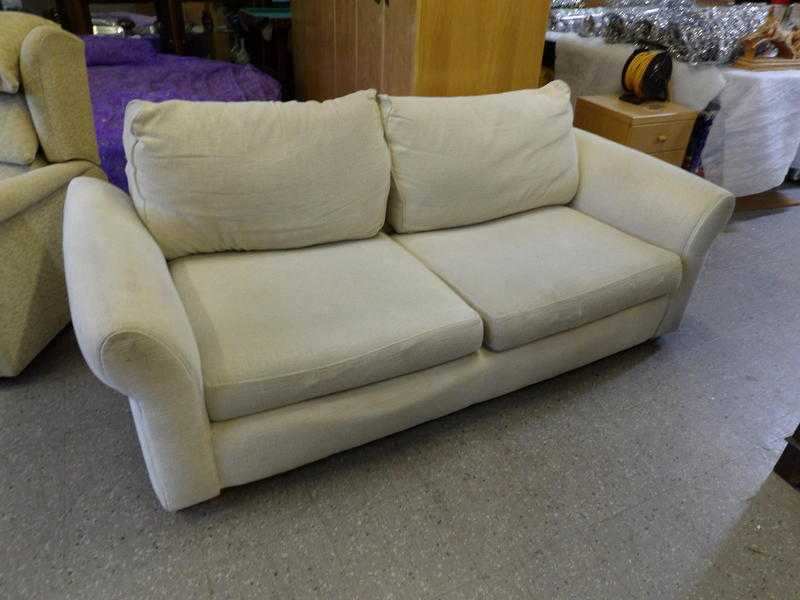 Cream Low Back Sofa - Local Delivery Service Available