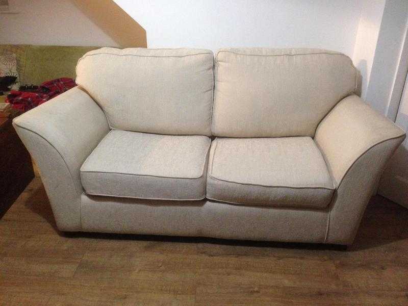 Cream sofa bed