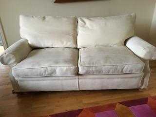 CREAM SOFA. EXCELLENT CONDITION.