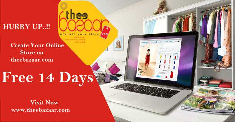 Create your Own Ecommerce Online store only  1.00 Per Day