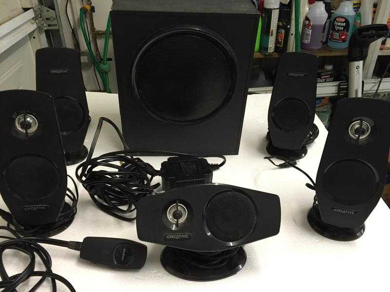 Creative T6060 5.1 surround sound system