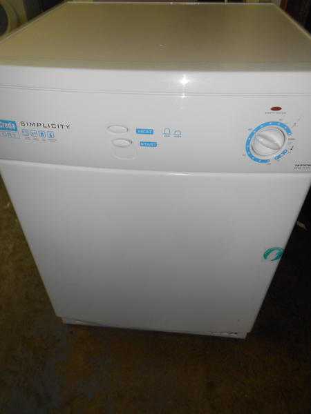 creda 6 kg condenser tumble dryer in execllent condition .with free local delivery