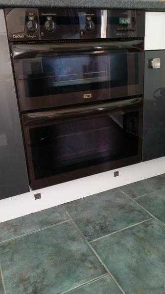 Creda built under double oven with solar grill