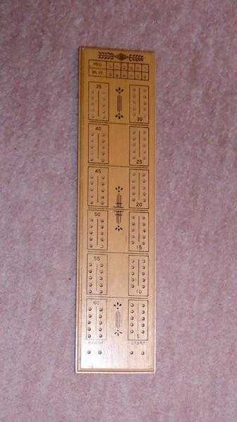 CRIBBAGE BOARD