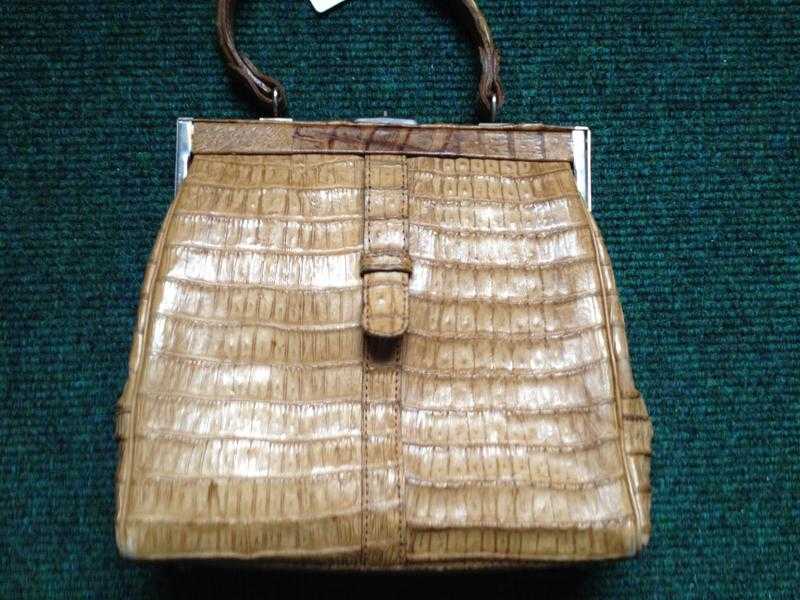 Crocodile handbag