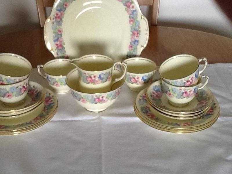 Crown Staffordshire Tea Set