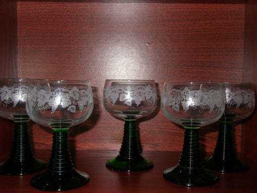 crystal glass sets