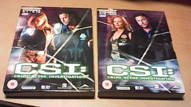 CSI - COMPLETE SEASON FOUR - 2 x 3DVD BOX SETS, 24 EPISODES