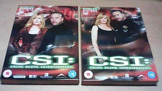 CSI - COMPLETE SEASON SIX - 2 x 3DVD BOX SETS-ALL 24 EPISODES