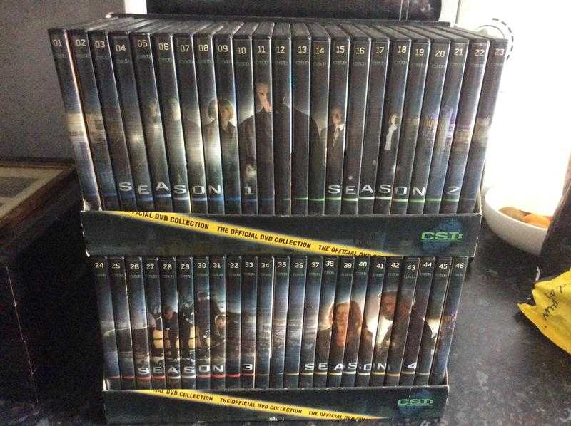 CSI Las Vegas boxsets dvds