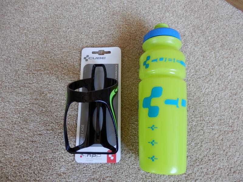 Cube Water Bottle and Cage