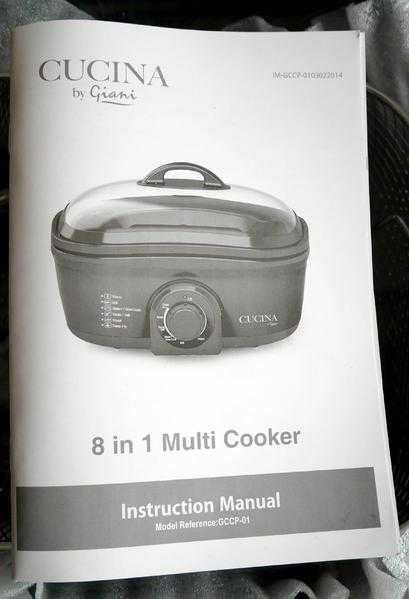 Cucina by Giani 8 in 1 Multi Cooker