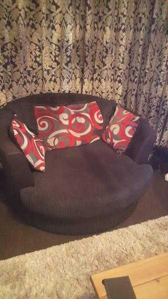 Cuddle chair and sofa