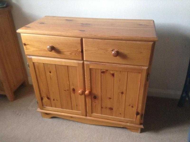 Cupboard and chair, free to collector