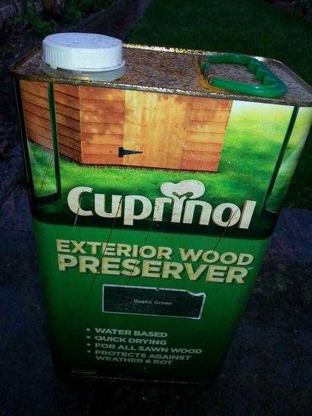 Cuprinol Exterior wood Preserver 5L