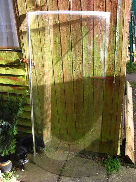 Curved Glass Bath Door