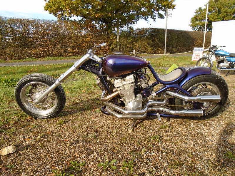 custom 1984 Project Destiny Chopper Bobber Suzuki engine World Famous Multiple Show