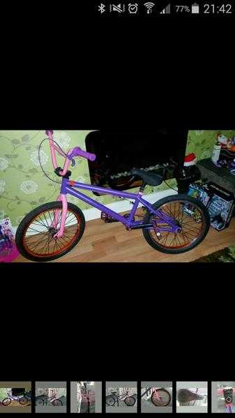 custom built bmx bike