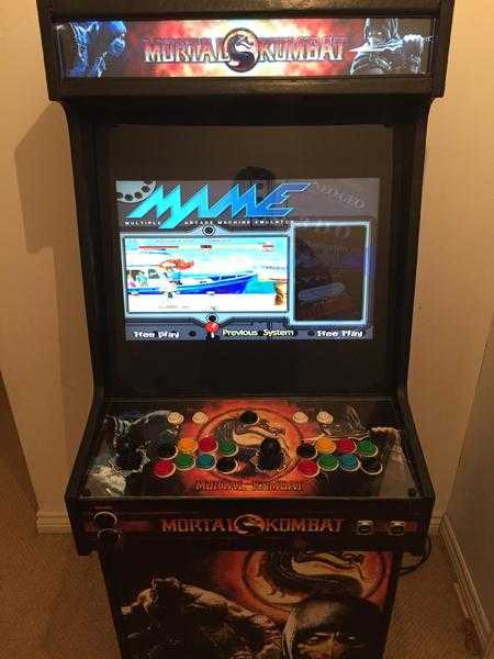 Custom Mortal Kombat Arcade Cabinet - 16 Consoles