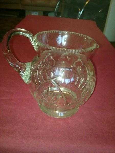 Cut Glass Jug