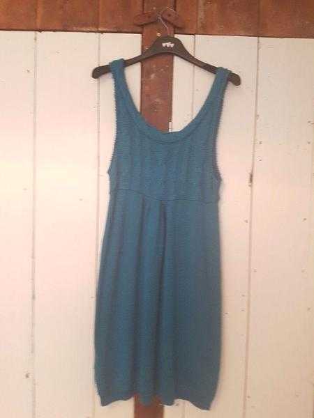 Cute blue knit dress- HampM Divided brand- size 10