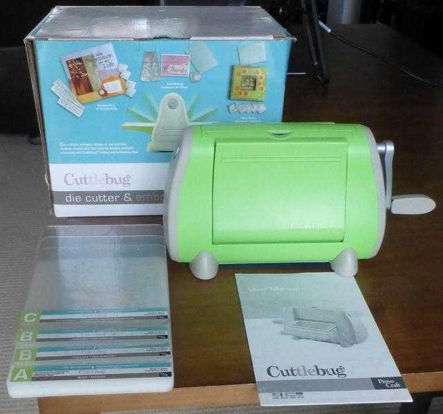 Cuttlebug die cutter amp embosser