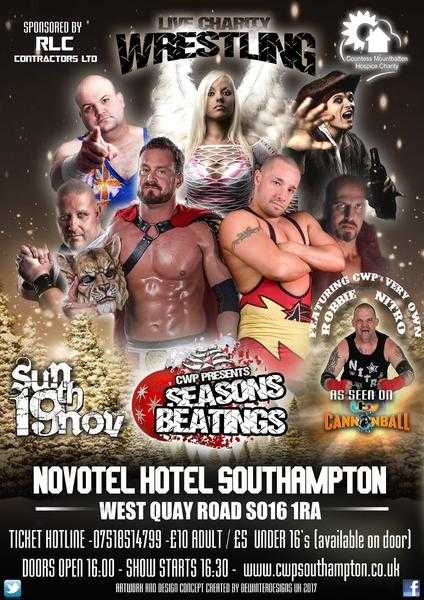 cwp charity wrestling promotion seasons beatings