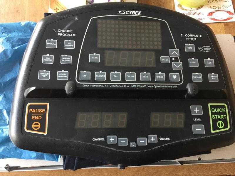 Cybex 530s stepper .top console wanted