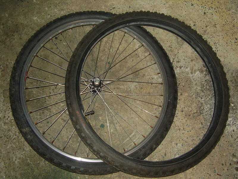 Cycle wheel amp tyres.