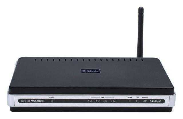 D-Link DSL-2640R wireless G ADSL2 modem router