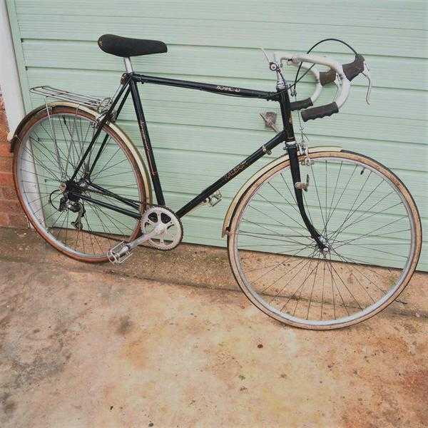 (D) Vintage Raleigh Richmond Touring bike