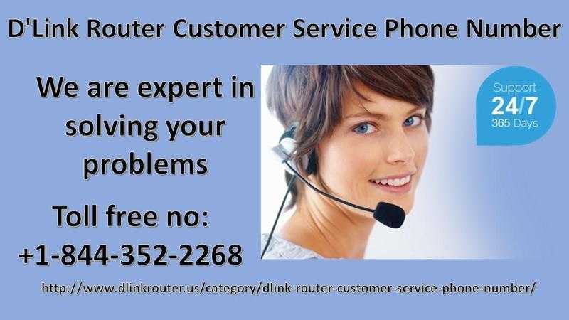 D039Link Router Customer Service Support1-844-352-2268
