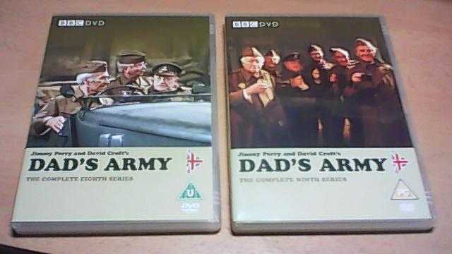 DAD039S ARMY COMPLETE SERIES 8 AND 9 - BBC DVD039S