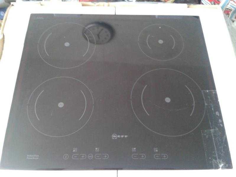 DAMAGED NEFF INDUCTION HOB