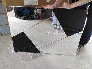 damaged unwanted mirrors