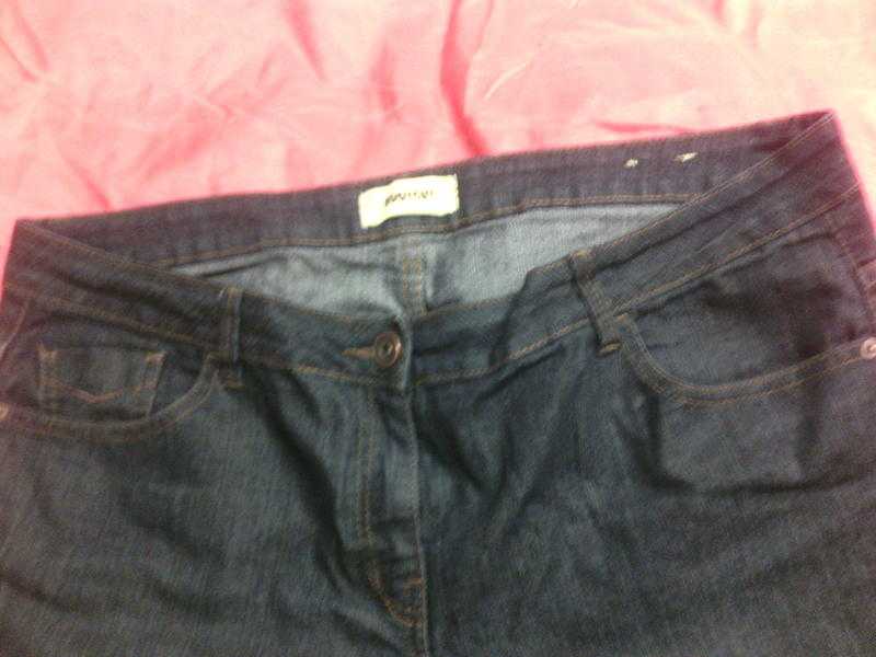 Dark Blue Bootcut jeans size 18