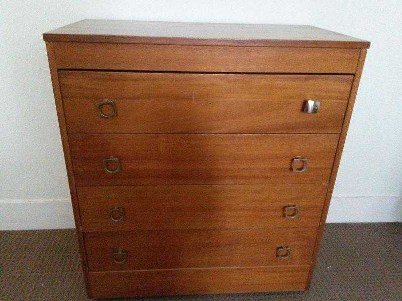 dark brown chest of drawers