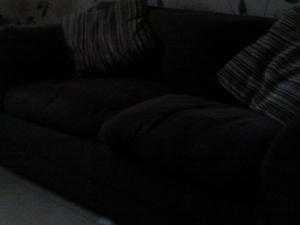 Dark Brown Corner Sofa