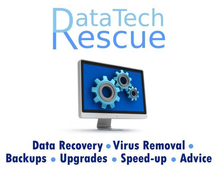 DataTech Rescue Computer data recovery, virus removal, system speed-up, help and advice