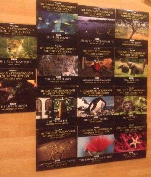 David Attenborough DVD sets