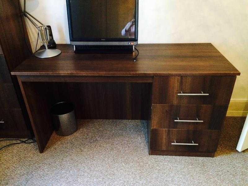 David Wilson office desk and 5 drawer cabinet