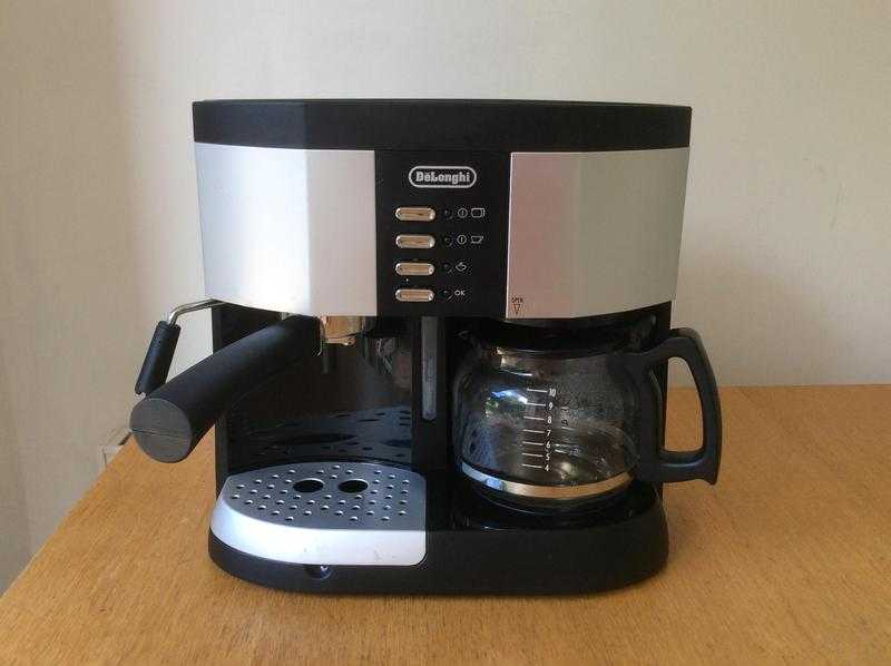 De Longhi pump combi coffee maker